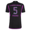 Camisetas FC Bayern de Múnich Pavard 5 Segunda 2023-24 - Hombre Camisetas FC Bayern de Múnich Pavard 5 Segunda 2023-24 - Hombre